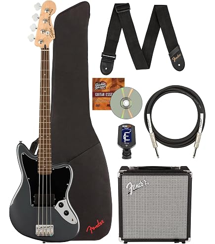 Amazon.com: Fender Squier Affinity Precision Bass PJ - Lake Placid